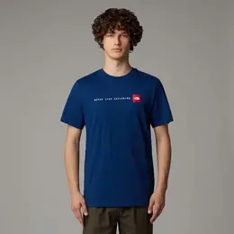 The North Face: Синяя футболка 
