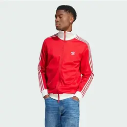 adidas: Красная толстовка  Beckenbauer