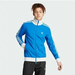 adidas: Голубая толстовка  Beckenbauer