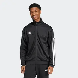 adidas: Чёрная толстовка  Tiro