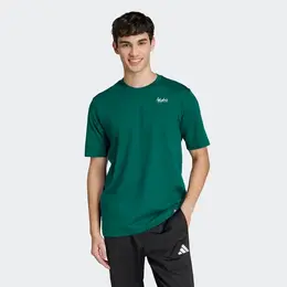 adidas: Зелёная футболка 