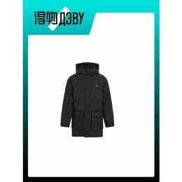 Levi's: Чёрный пуховик 