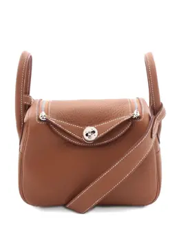 Hermès Pre-Owned: Коричневая сумка-шоппер 