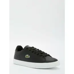 LACOSTE: Чёрные кеды 