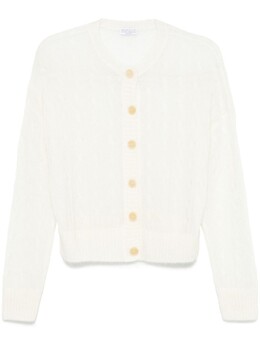Brunello Cucinelli: Белый кардиган 