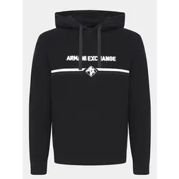 Armani Exchange: Тёмный свитер 