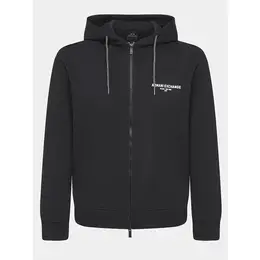 Armani Exchange: Тёмная толстовка 