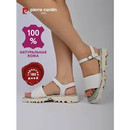 Pierre Cardin: Белые сандалии 