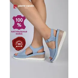 Pierre Cardin: Голубые босоножки 
