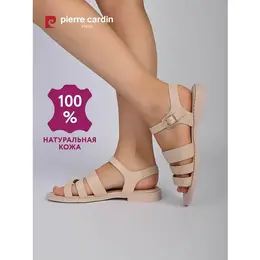 Pierre Cardin: Бежевые сандалии 