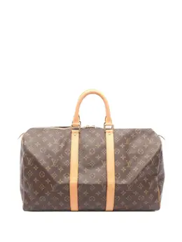 Louis Vuitton Pre-Owned: Коричневая сумка 