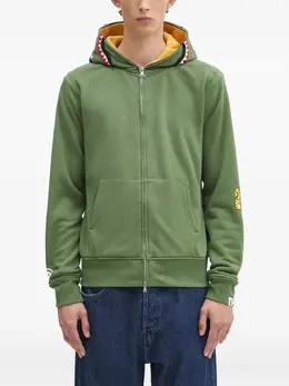 A BATHING APE®: Зелёная толстовка 