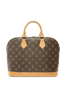 Louis Vuitton Pre-Owned: Коричневая сумка-шоппер 
