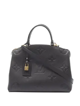 Louis Vuitton Pre-Owned: Чёрная сумка-шоппер 