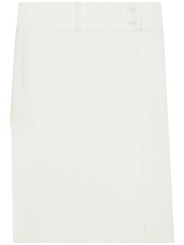 Courreges: Юбка с разрезом 