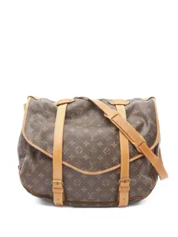 Louis Vuitton Pre-Owned: Коричневая сумка 