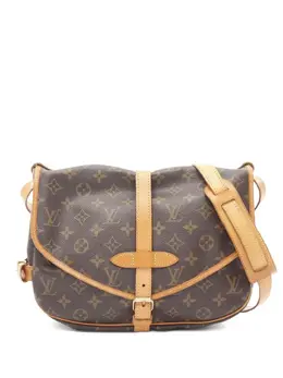 Louis Vuitton Pre-Owned: Коричневая сумка 