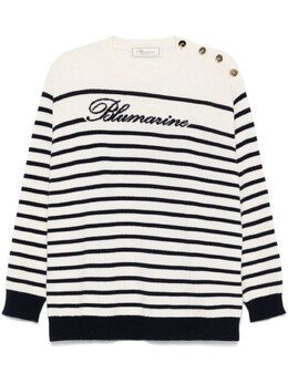 Blumarine: Свитер в полоску 