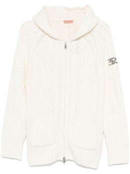 Ermanno Scervino: Белый кардиган 