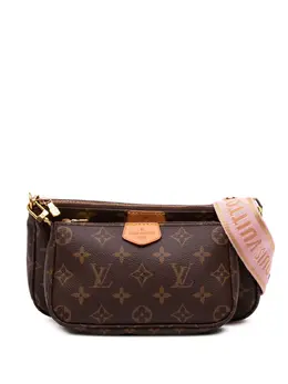 Louis Vuitton Pre-Owned: Коричневая сумка 