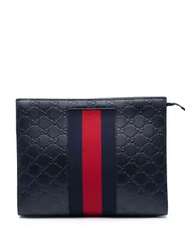 Gucci Pre-Owned: Чёрный клатч 