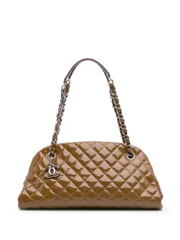 CHANEL Pre-Owned: Коричневая сумка 