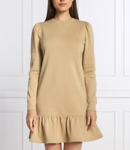 Lauren Ralph Lauren: Коричневое платье 