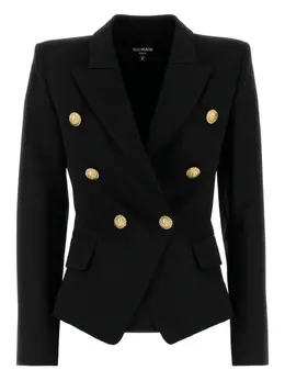 Balmain: Двубортный жакет 