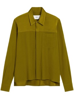 AMI Paris: Рубашка с длинным рукавом 