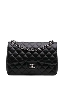 CHANEL Pre-Owned: Чёрная сумка 