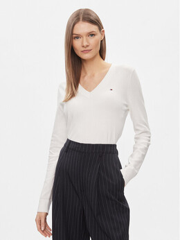 Tommy Hilfiger: Белый свитер 