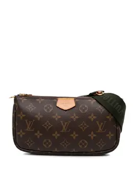 Louis Vuitton Pre-Owned: Коричневая сумка 
