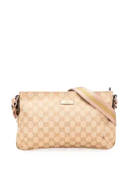 Gucci Pre-Owned: Розовая сумка через плечо 