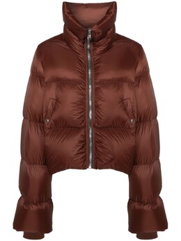 Rick Owens: Коричневый пуховик 