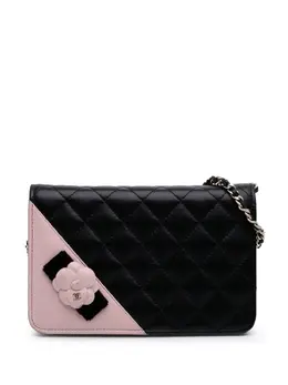 CHANEL Pre-Owned: Двухцветный кошелёк 