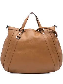 Gucci Pre-Owned: Коричневое кольцо 