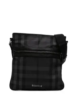 Burberry Pre-Owned: Серая сумка через плечо 