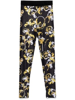 Versace Jeans Couture: Легинсы с принтом 
