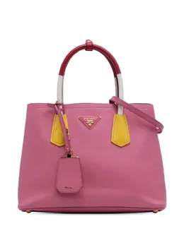 Prada Pre-Owned: Двухцветная сумка 