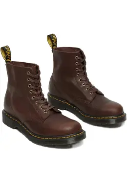 Dr. Martens: Коричневые ботинки  1460