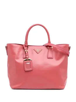 Prada Pre-Owned: Розовая сумка 