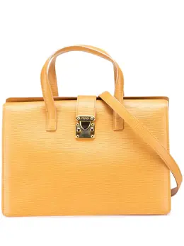 Fendi Pre-Owned: Жёлтая сумка 