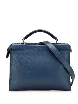 Fendi Pre-Owned: Голубая сумка 
