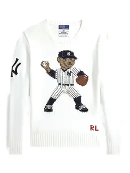 Polo Ralph Lauren: Белый свитер 