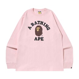 A BATHING APE: Футболка с длинным рукавом 