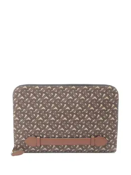 Burberry Pre-Owned: Бежевый клатч 