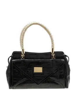 Versace Pre-Owned: Чёрная сумка 