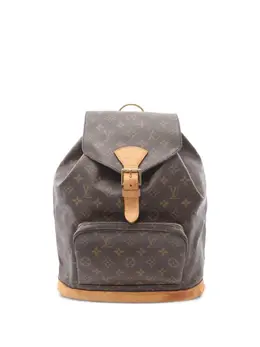 Louis Vuitton Pre-Owned: Коричневый рюкзак 