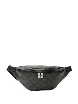 Louis Vuitton Pre-Owned: Чёрная поясная сумка 