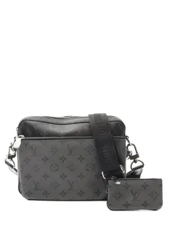 Louis Vuitton Pre-Owned: Чёрная сумка 